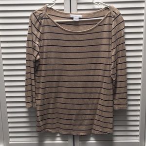 Liz Claiborne 3/4 sleeve top